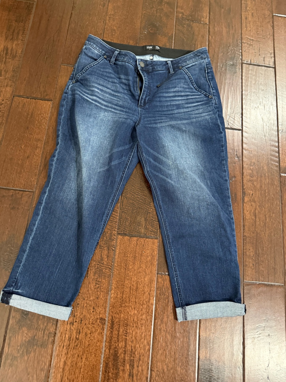 mac and me Cropped Ankle Jeans - Women's Stretch Denim
